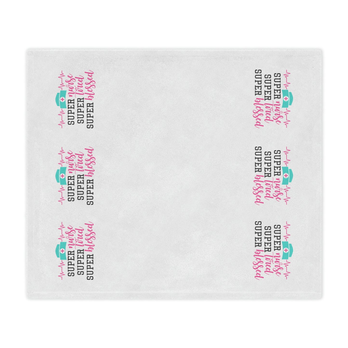 Minky Blanket for the Super Nurse in your Life