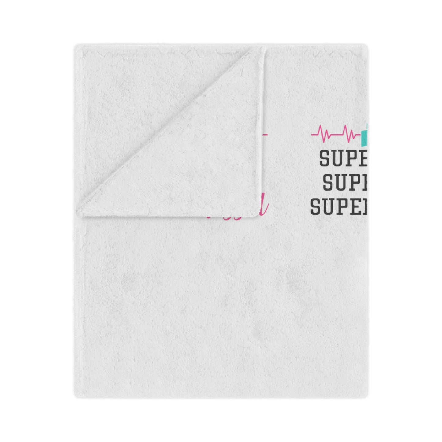 Minky Blanket for the Super Nurse in your Life