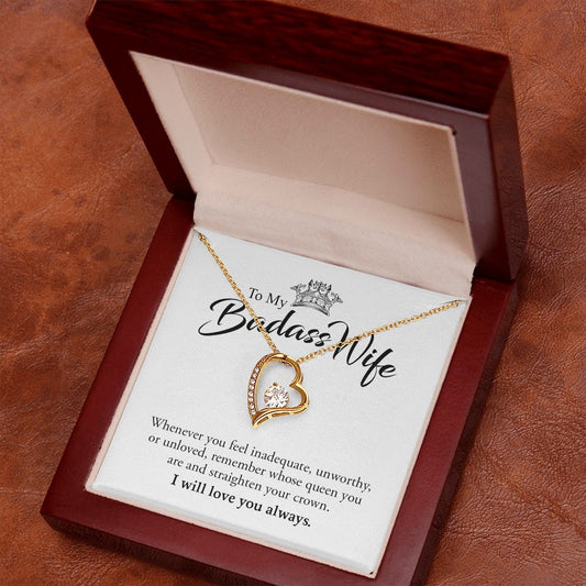 My Badass Wife | Most Caring - Forever Love Necklace