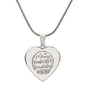 Mom - Heart Pendant - Make life Beautiful