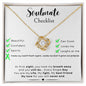 Soulmate - Love Knot Necklace - Check List