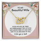 My Beautiful Wife | Forever yours - Interlocking Hearts Necklace
