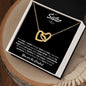 Sister - Interlocking Hearts - There for you - Black