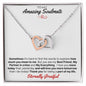 Amazing Soulmate - White - Interlocking Hearts