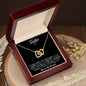 Sister - Interlocking Hearts - There for you - Black