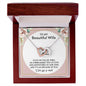 My Beautiful Wife | Forever yours - Interlocking Hearts Necklace