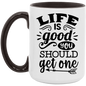 Life is Good - Accent Mug