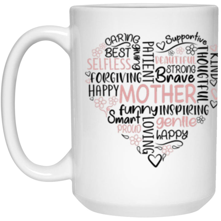 Mom is Everything - Heart Color