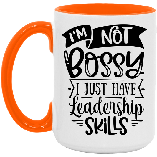 I'm Not Bossy -  Accent Mug