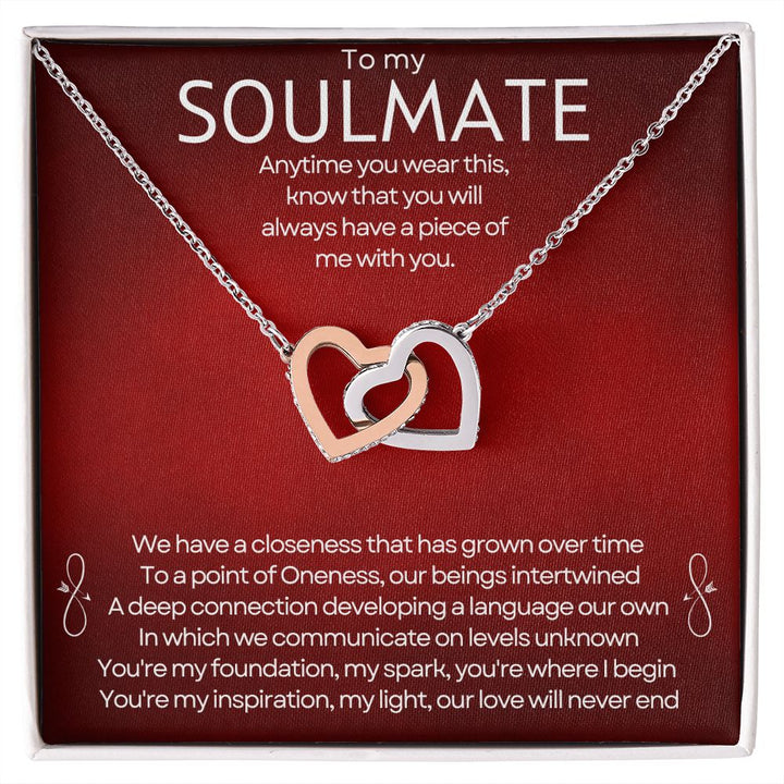 Soulmate - Interlocking Hearts - Red – GivingMyHeart