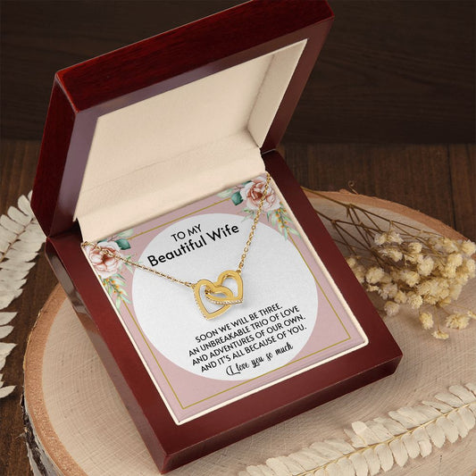 My Beautiful Wife | Forever yours - Interlocking Hearts Necklace