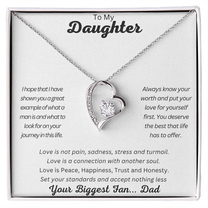 Forever Love Necklace - Daughter